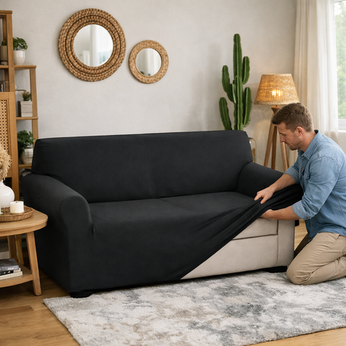 Funda elástica para mueble sofa