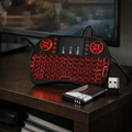 Mini Teclado Inalambrico Led para Smart Tv