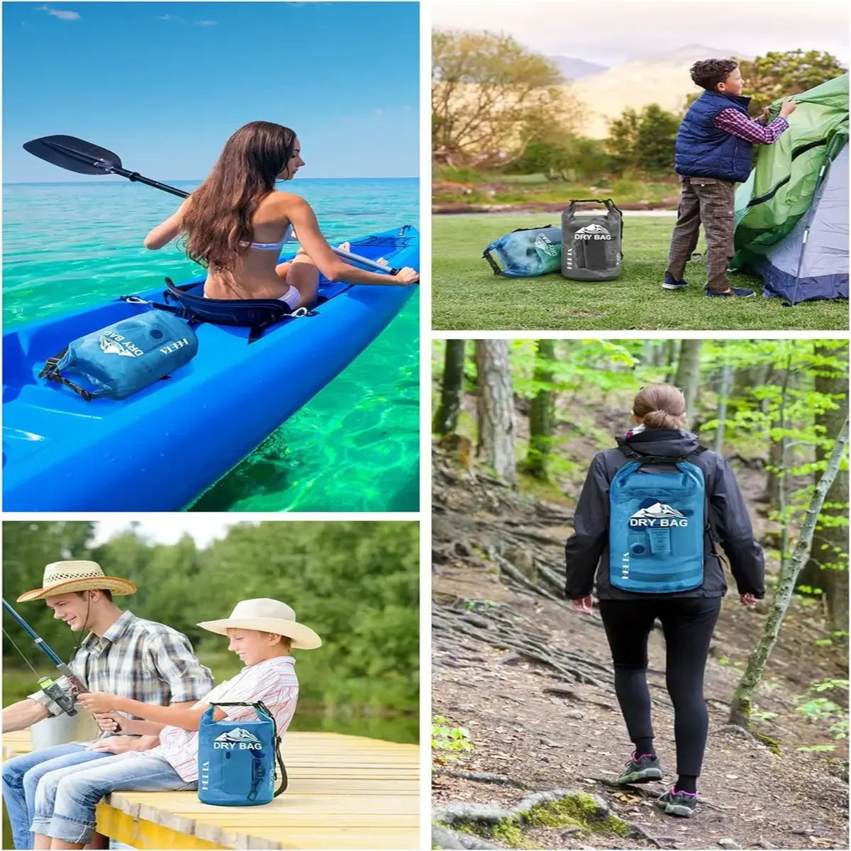 Bolso impermeable aprueba de agua – Vista adicional – Disponible en NQLN Store Venezuela