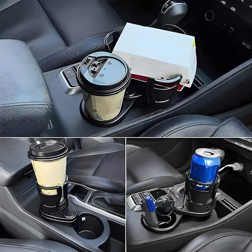 Portavasos para carro 360° giratorio ajustable