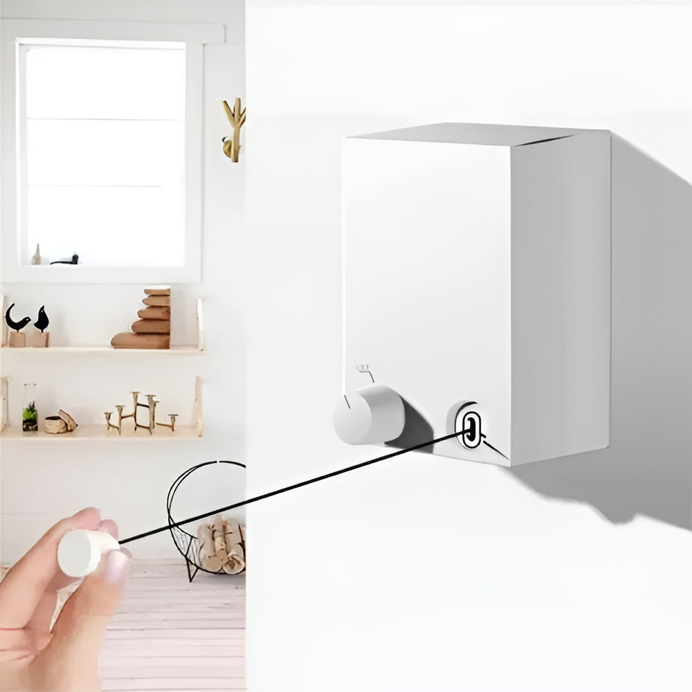 Tendedero Retráctil de ropa para apartamento