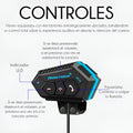 Audifonos para cascos de motos – Vista de cerca del producto – NQLN Store