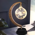 Lámpara de noche de luna de estrella – Detalle de calidad y acabado – NQLN Store