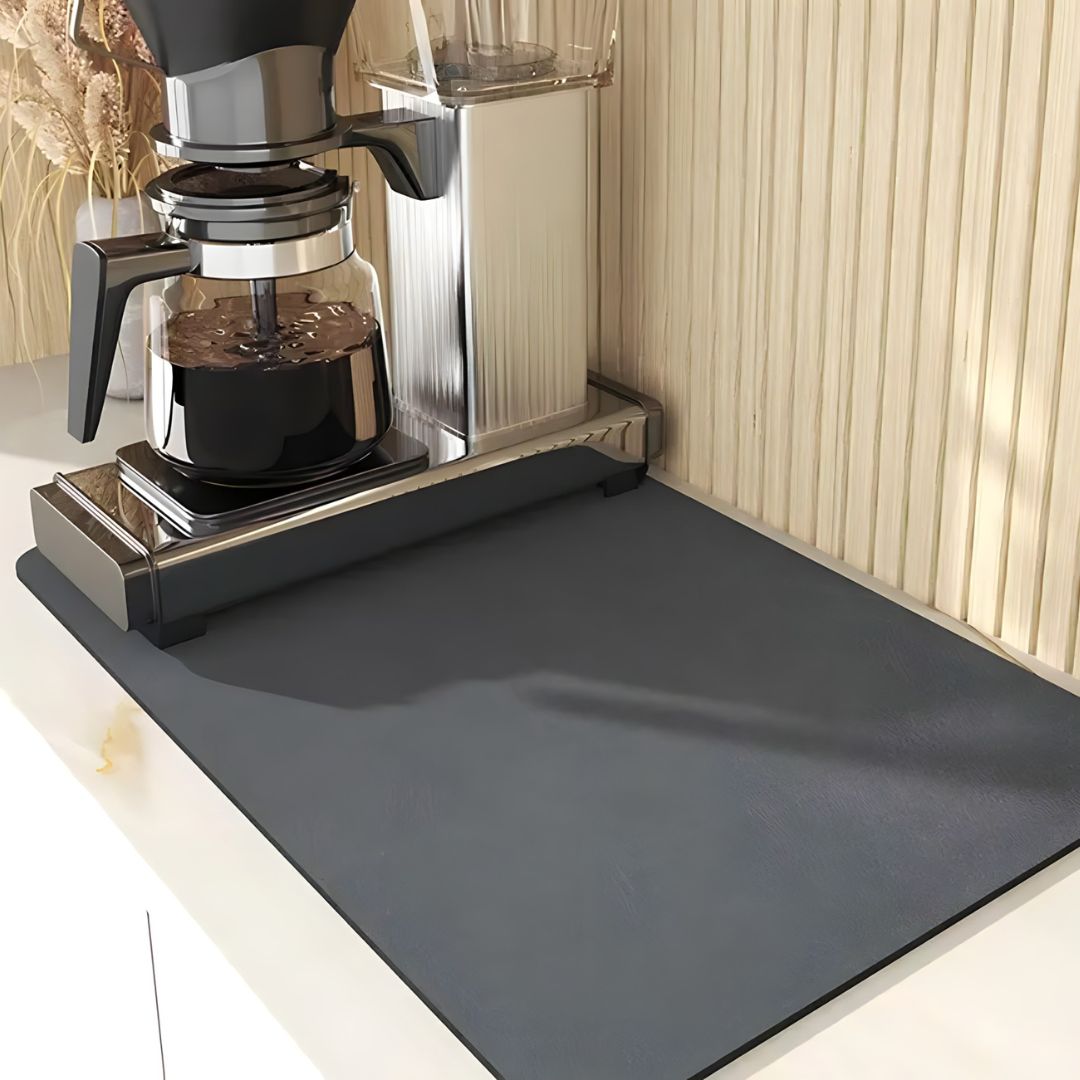 Alfombra de secado rapido para platos de cocina NQLN