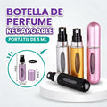 Botella de perfume de 5 ml recargable
