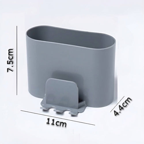 Soporte de cepillo para dientes y pasta dental