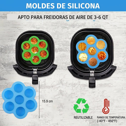 Molde de silicona para Air Fryer