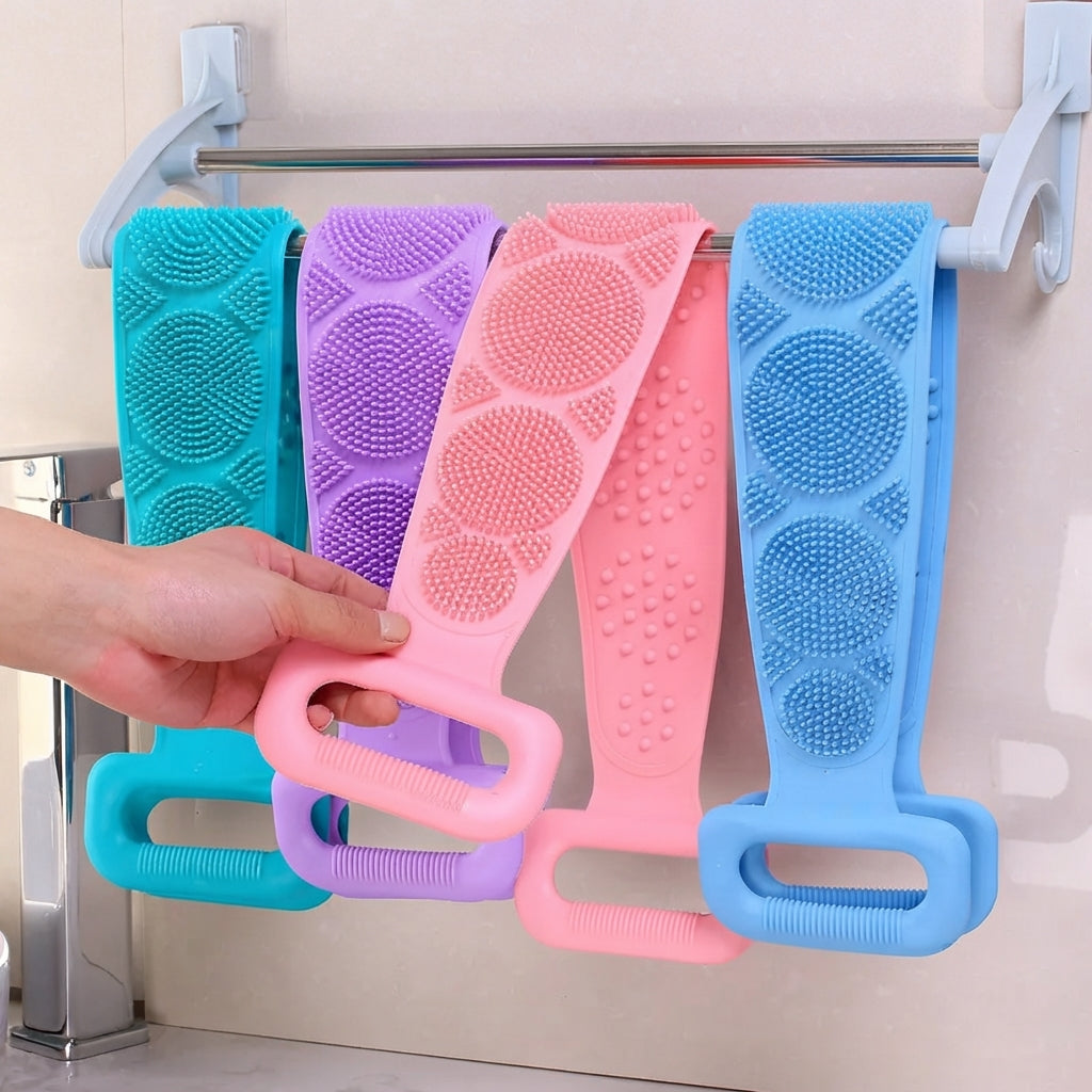 Cepillo de silicona exfoliante para espalda
