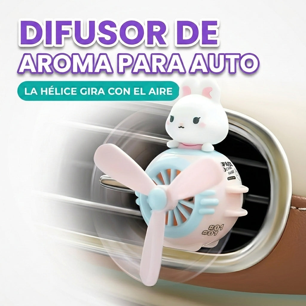 Difusor de aroma para carros formas de animales