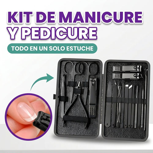 Kit de manicure y pedicure