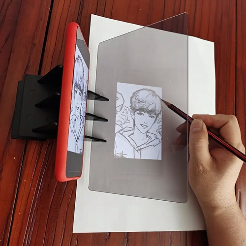 Tablero optico para dibujar