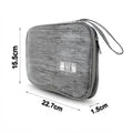 Bolso organizador de cables y equipos electronicos