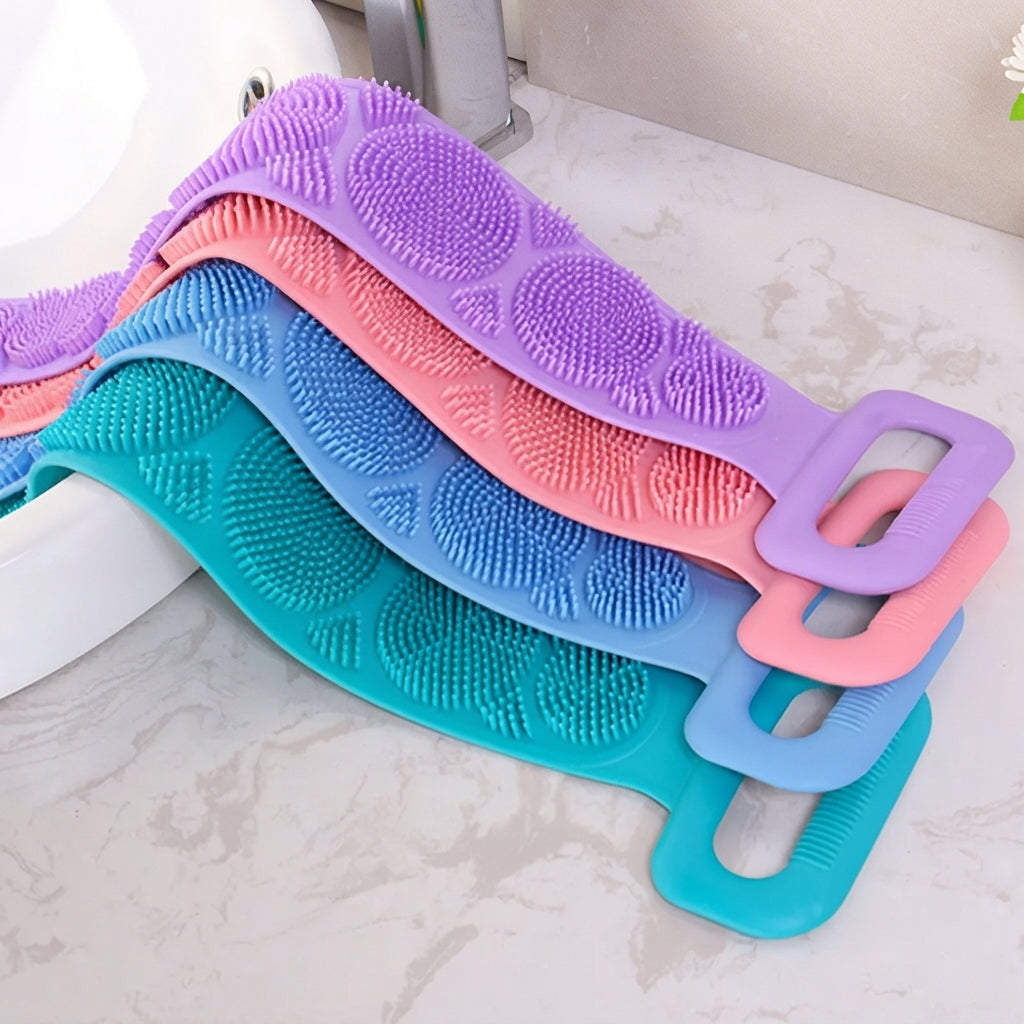 Cepillo de silicona exfoliante para espalda