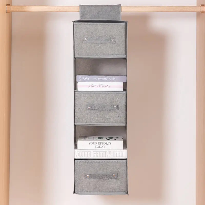 Organizador con cajones colgantes para closet