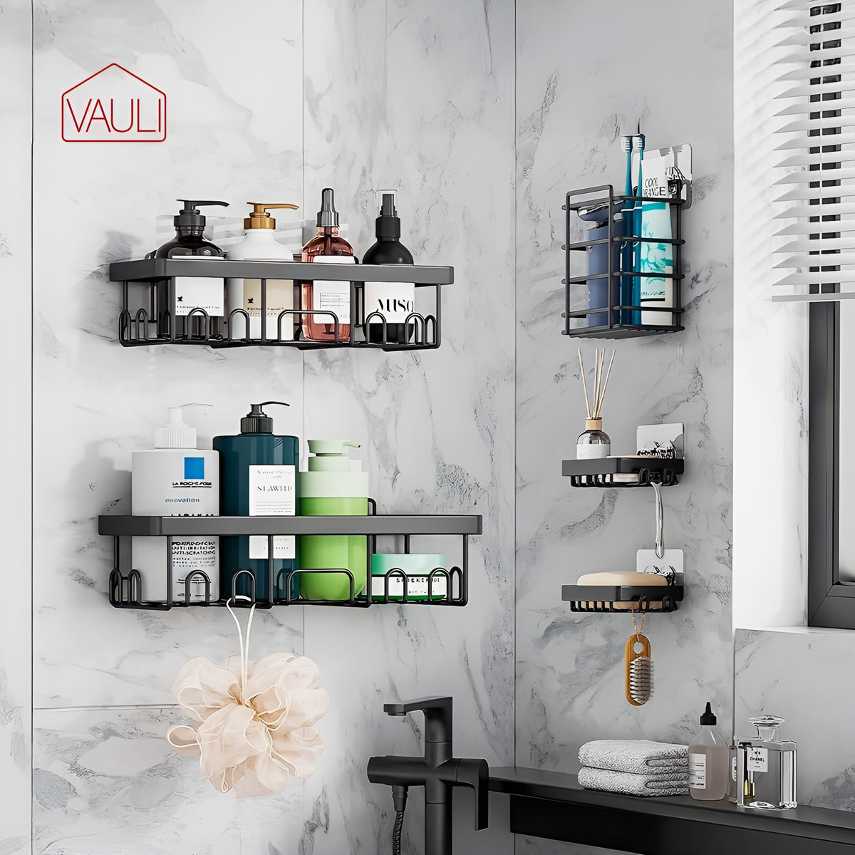 Set de Repisas de 5 Piezas