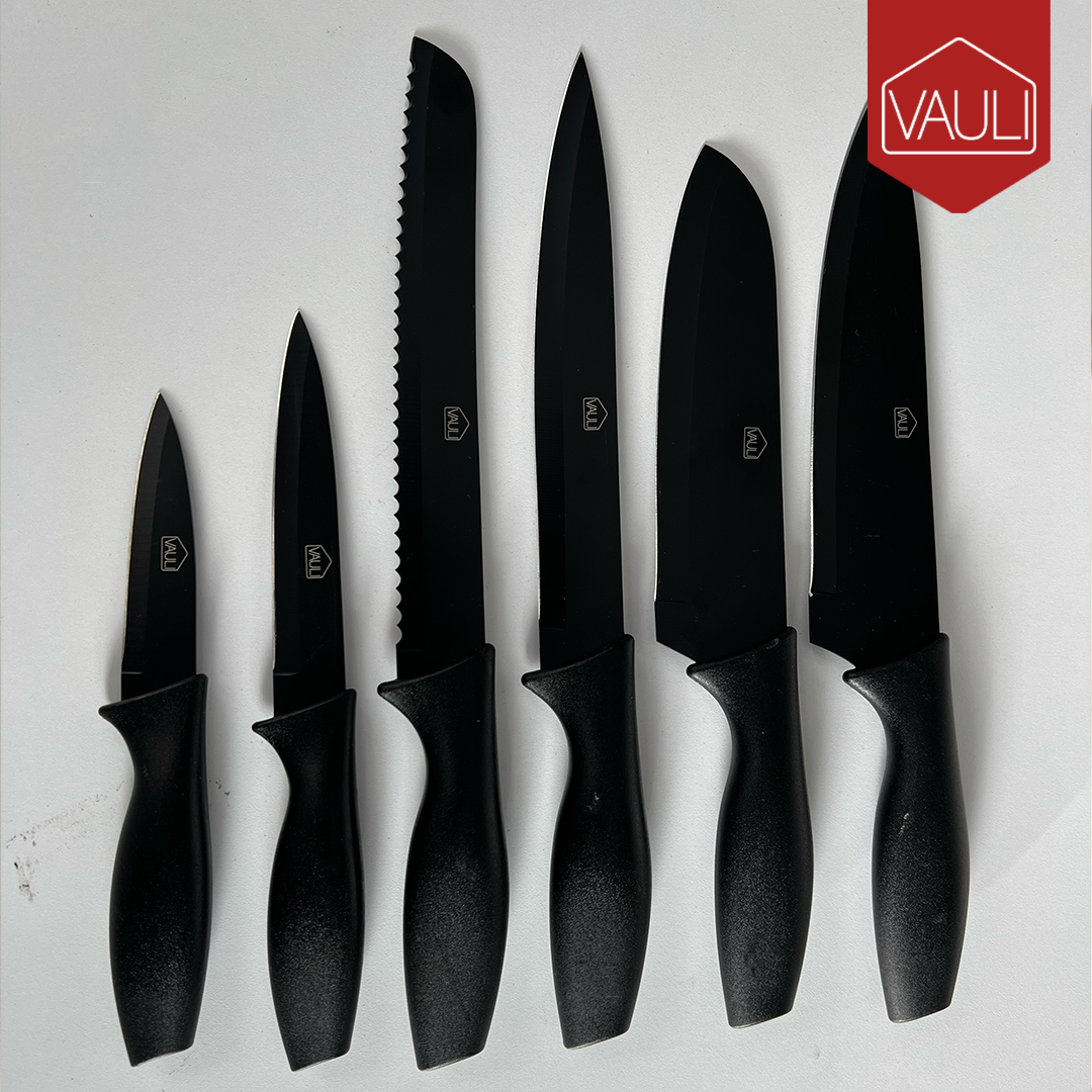 Set de cuchillos Vauli (6 piezas) – Comprar online en NQLN Store Venezuela con envío a todo el país