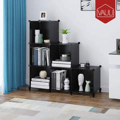 Estanteria de cubos modular VAULI (6 piezas)