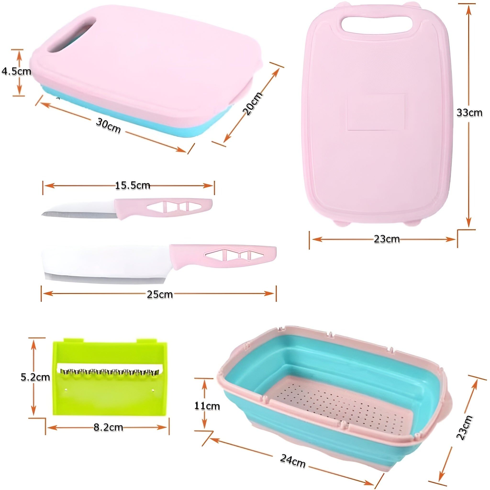 Tabla de cortar multifuncional con accesorios – Al mejor precio en NQLN Store Caracas y Margarita