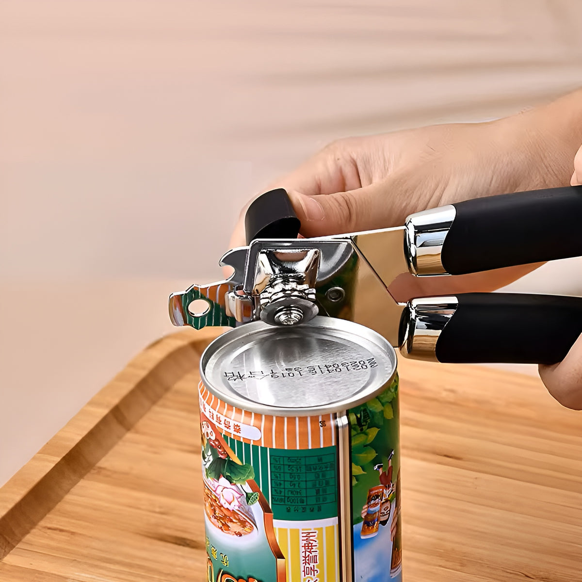 Abrelatas 3 en 1 de Acero Inoxidable