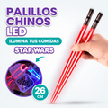 Palillos chinos LED para sushi