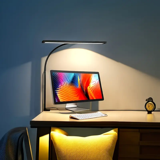 Lampara de mesa en forma de T
