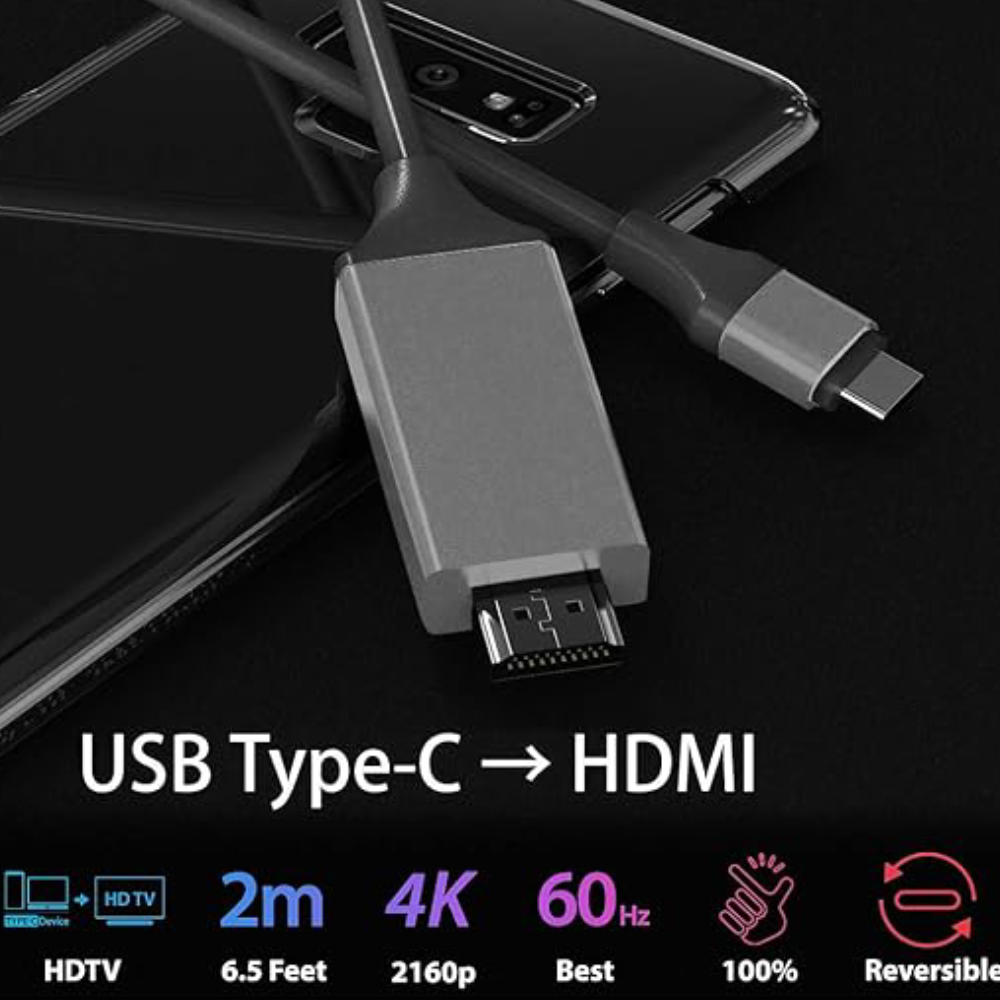 Cable de tipo C a HDMI