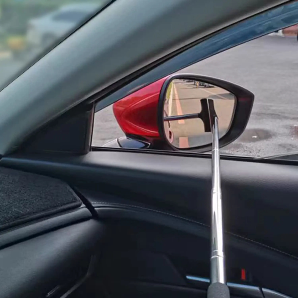 Limpia espejo retrovisor de automovil