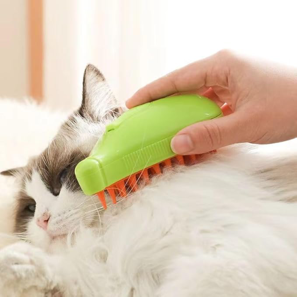 Cepillo con vapor multifuncional para Gatos