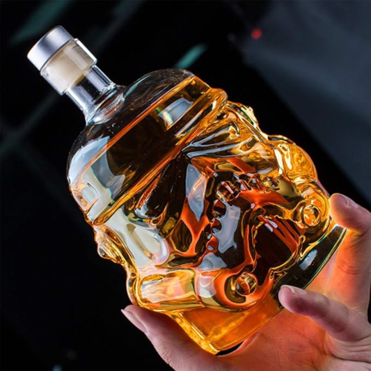 Botella decantadora de whisky de stormtrooper
