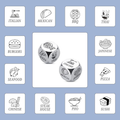 Dados para decidir comida(1und) – Vista detalle del producto – NQLN Store