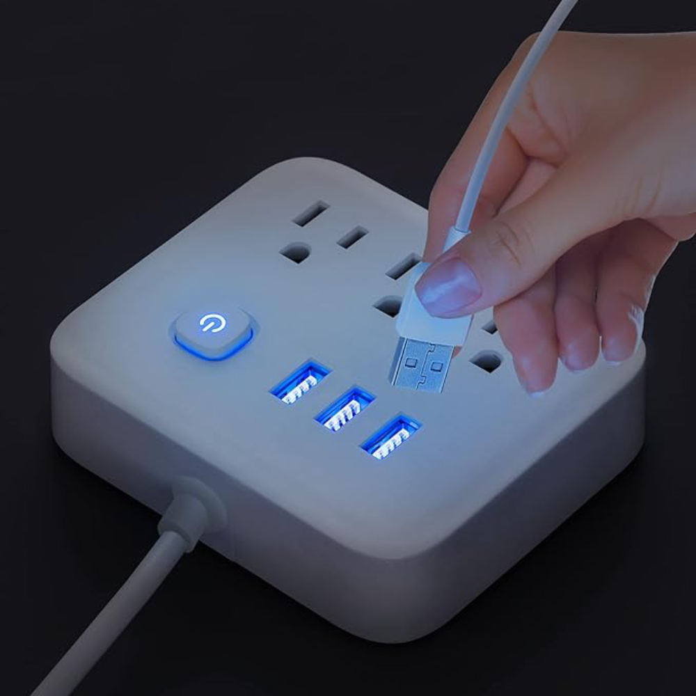 Regleta Extension con USB