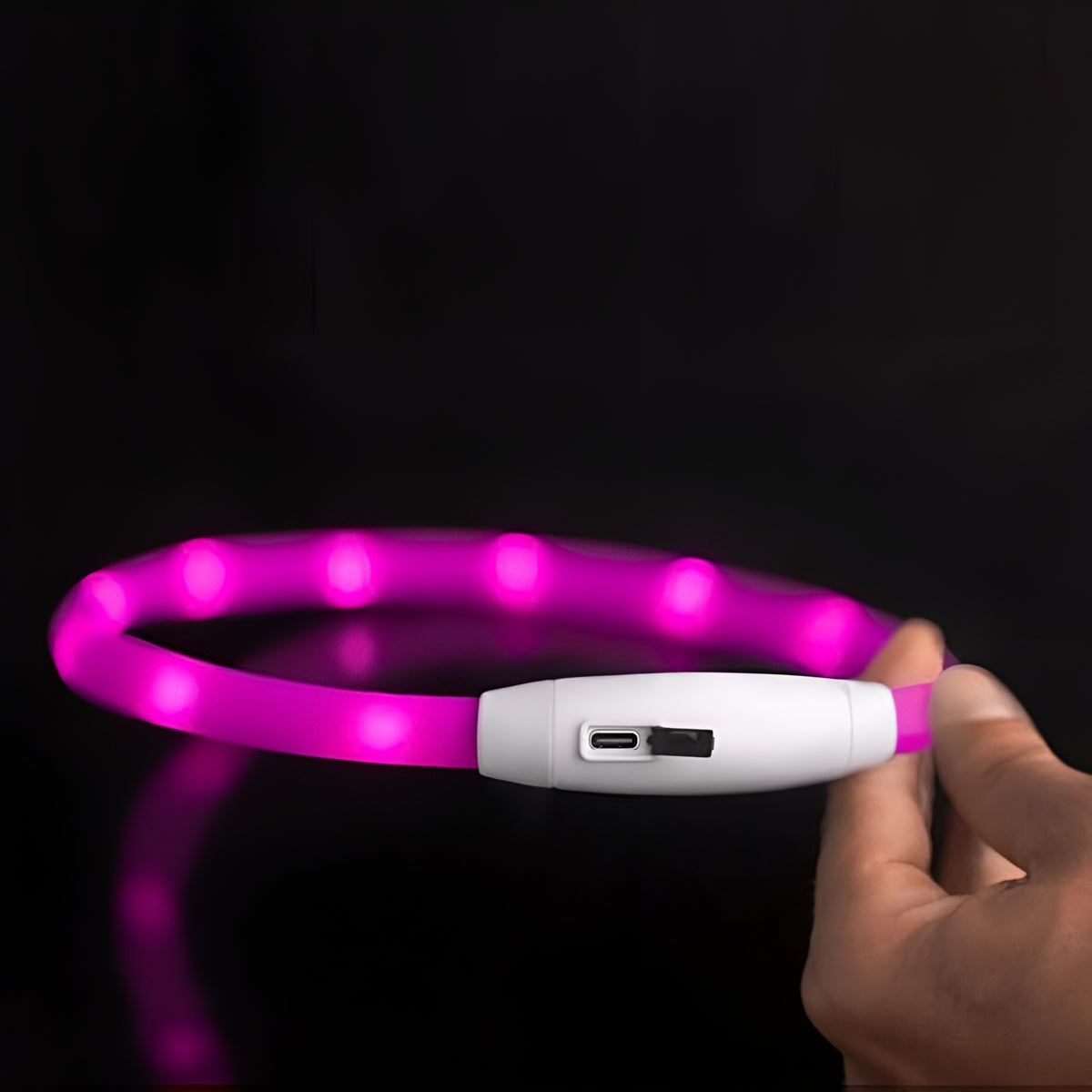 Collar Led para Mascotas Ajustable