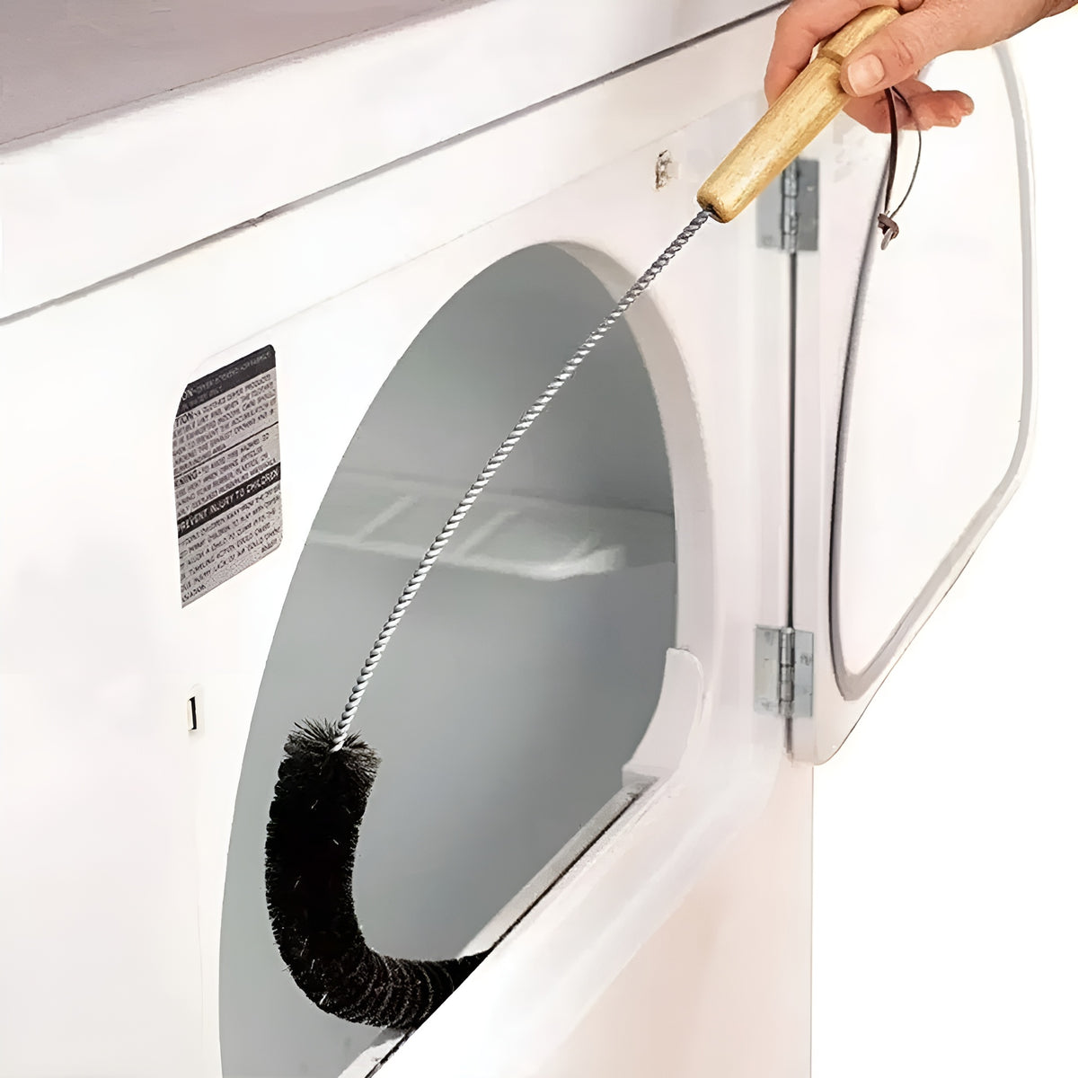 Cepillo flexible para limpieza profunda de bobinas