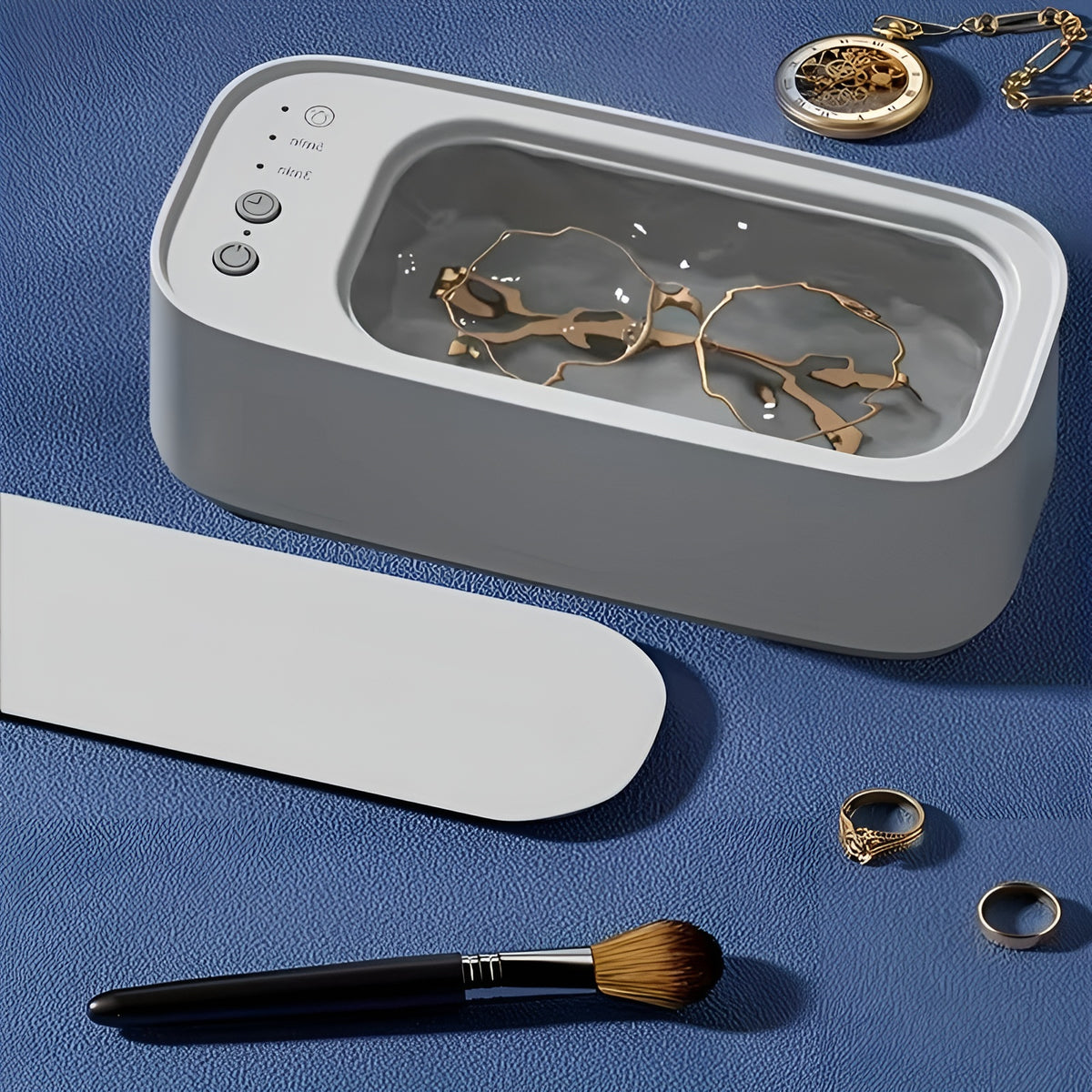 Limpiador ultrasonico 2 en 1