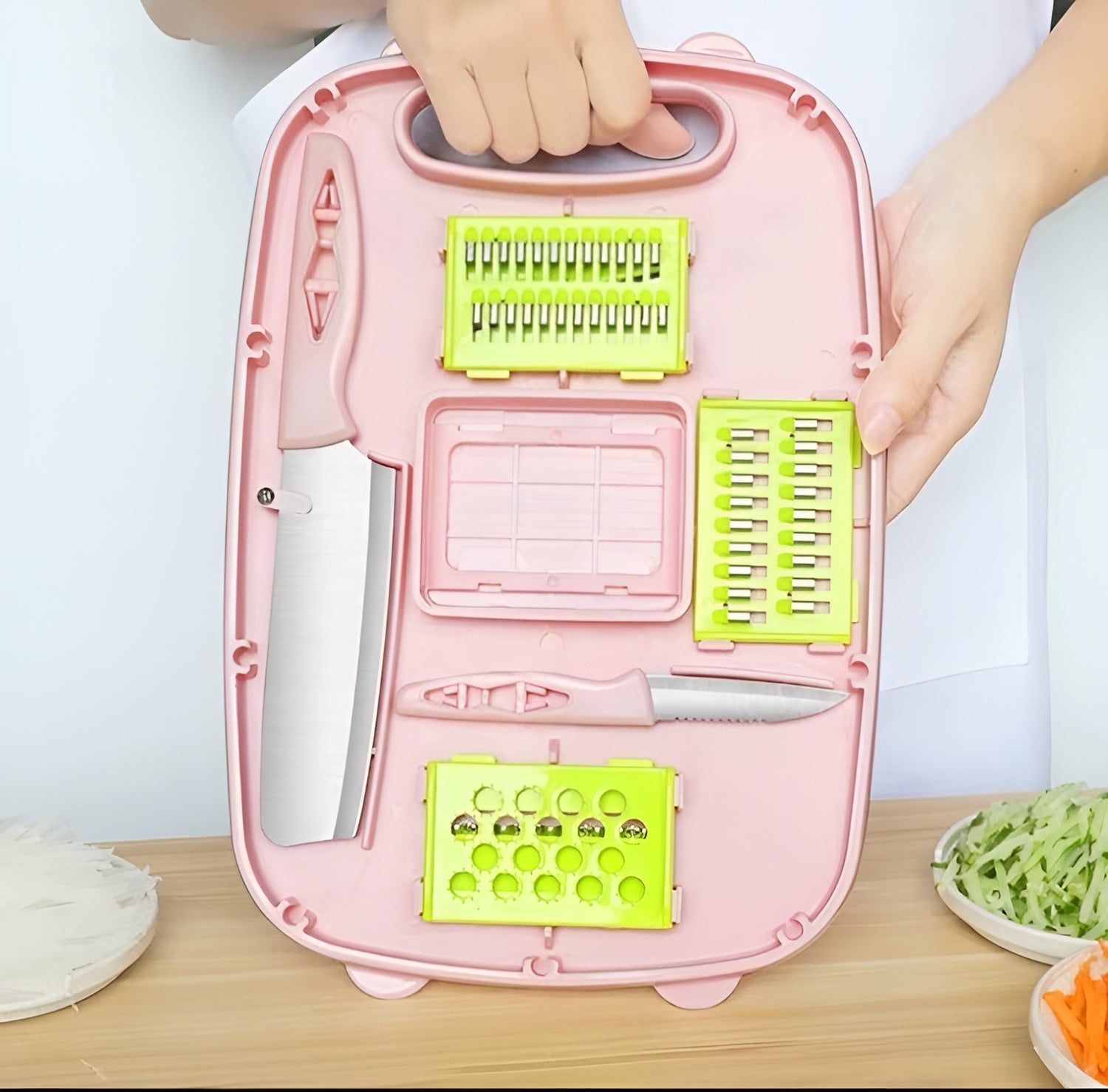 Tabla de cortar multifuncional con accesorios – Envío a toda Venezuela – NQLN Store