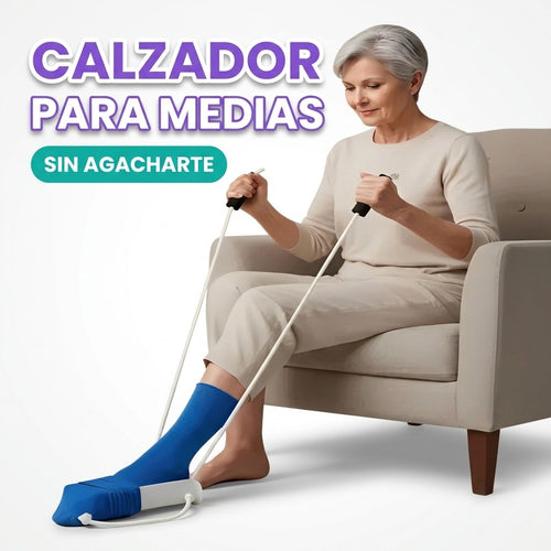 Calzador para medias