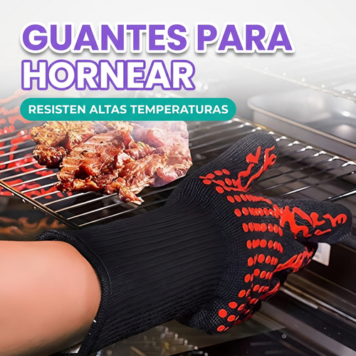 Guantes para hornear altas temperaturas (Pack de 2)