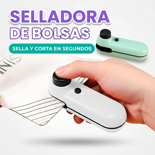 Maquina de sellado de bolsas a mano
