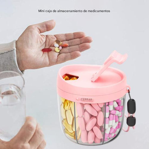 Organizador de pastillas con 7 compartimientos