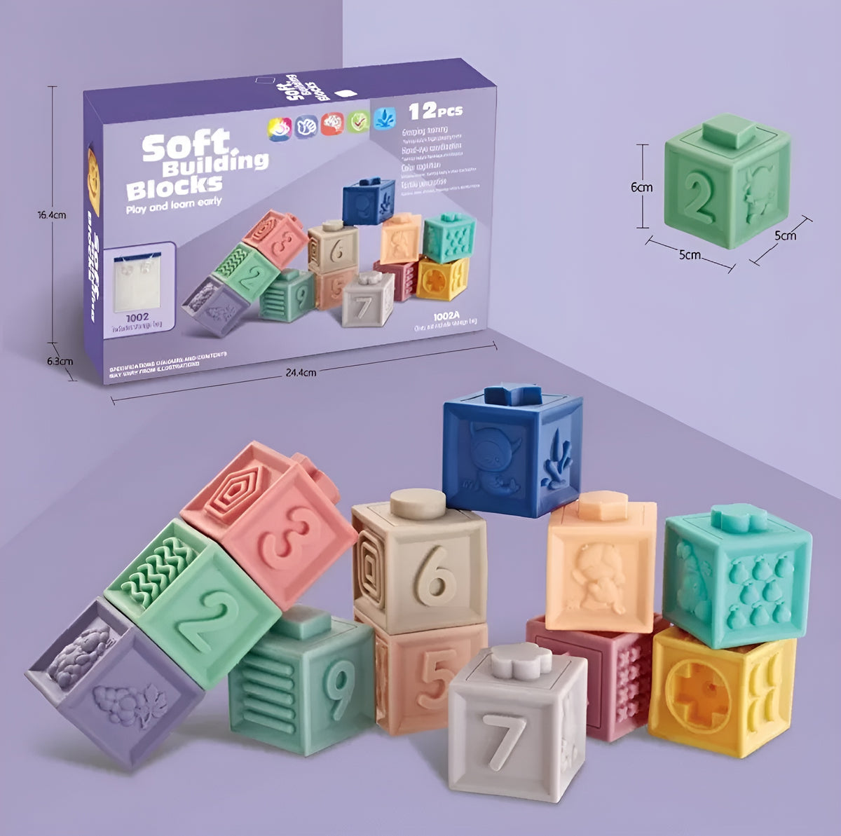 Bloques de construcción de silicona