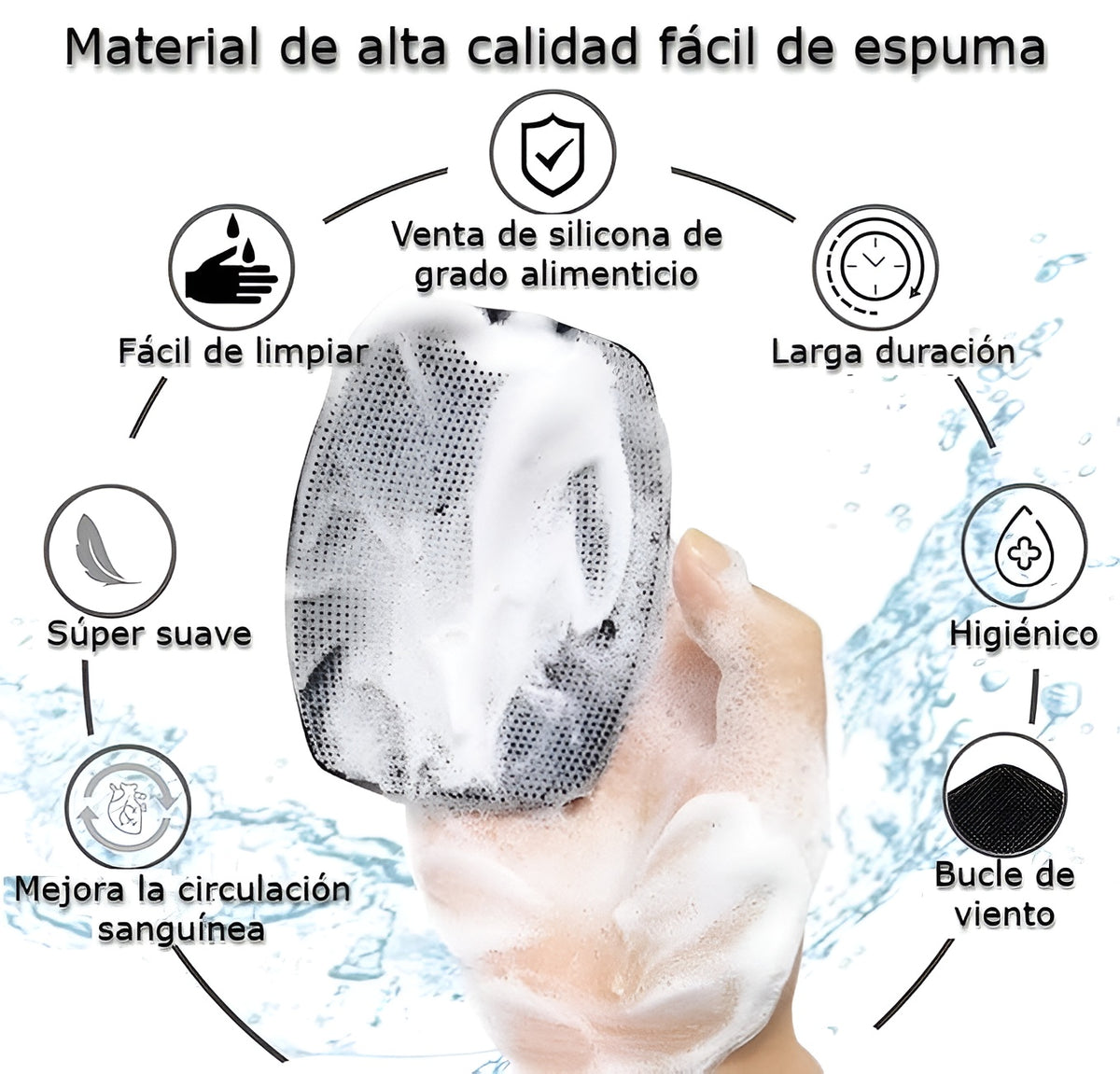 Cepillo de Ducha para Limpiar la Piel – Tienda online NQLN Store Venezuela