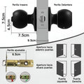 Cerradura de puerta con huella dactilar – Detalle y presentación – NQLN Store Venezuela