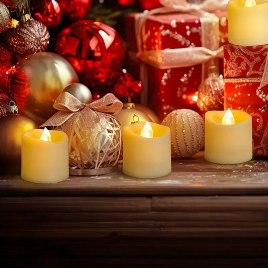 Velas electricas de colores (24 unidades)
