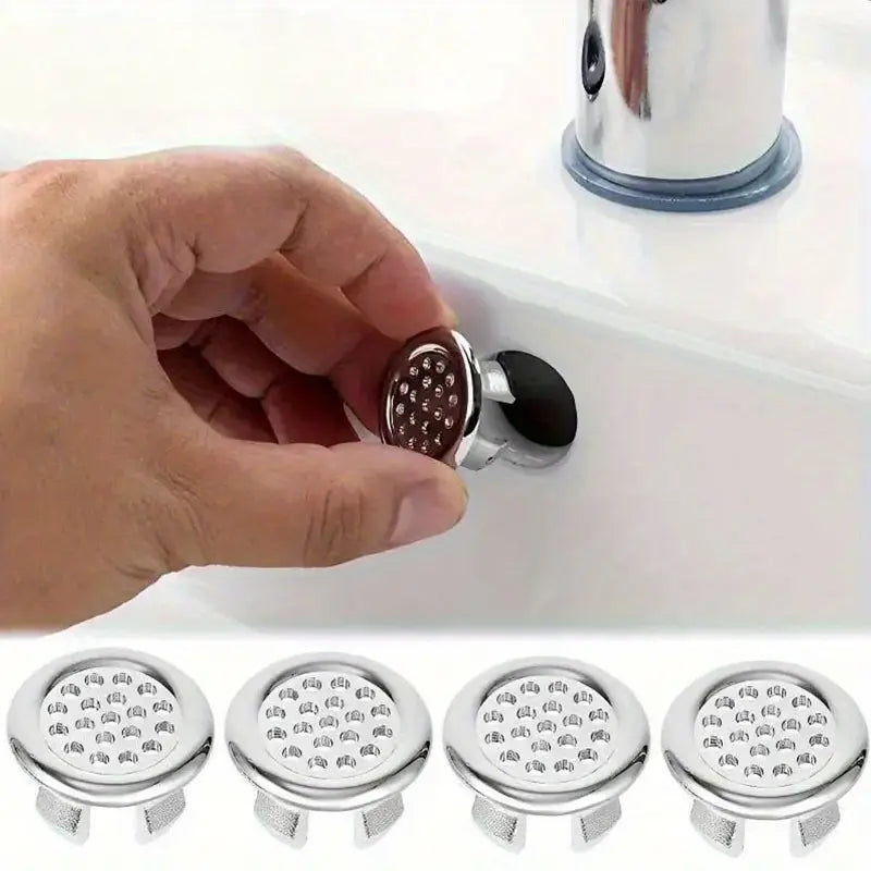 Cubierta para desagüe de lavabo (Pack de 4)