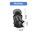Asiento ajustable de carro para bebe