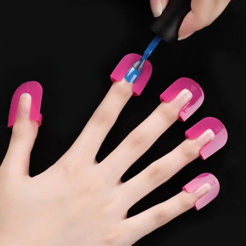 Plantilla de esmalte para uñas