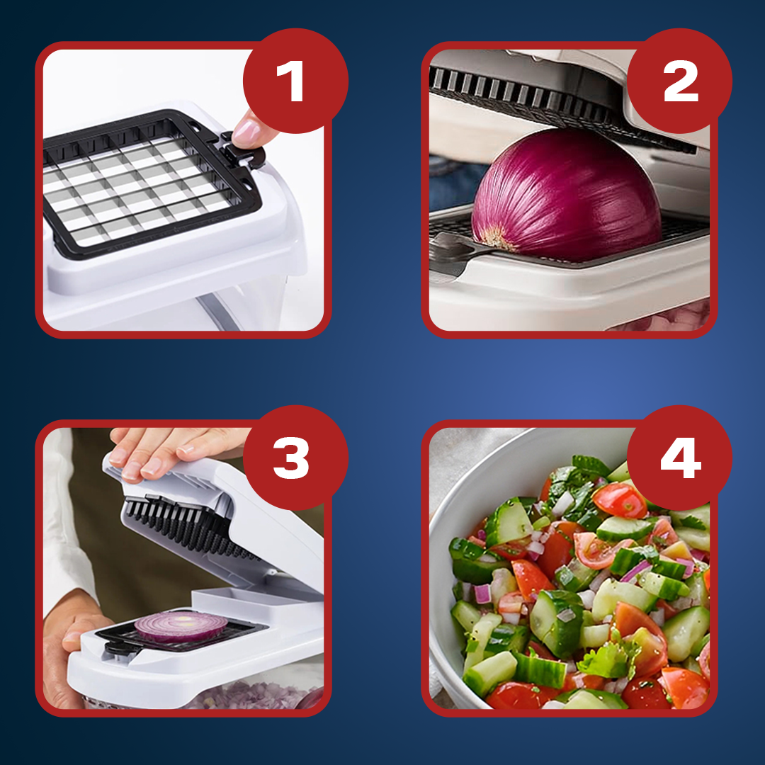 Cortador multifuncional Vauli 15 en 1 – Tienda online NQLN Store Venezuela