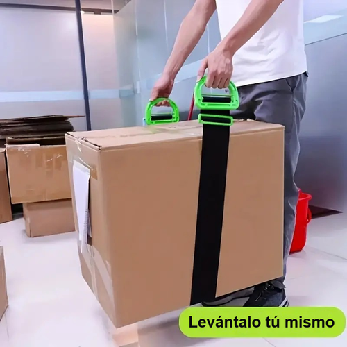 Correas de transporte con asas duraderas