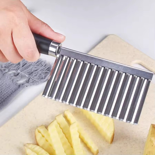 Cuchillo de corte arrugado