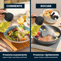 Dispensador de aceite de cocina Vauli – Detalle de calidad y acabado – NQLN Store